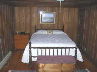 Lake Junaluska Cabin Rental Upper Bedroom